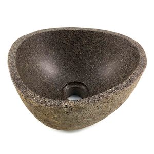Tiny Basins 28 34 5cm: Compact Series Matte Stone Basin 27cm x 23.5cm x 14.5cm (2263)