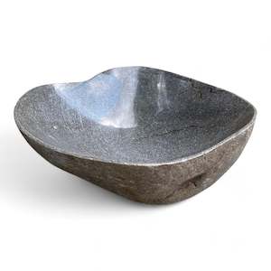 Luxury Stone Bowls: Luxury Stone Bowl 35cm x 33cm x 13.5/12.5cm (2787)