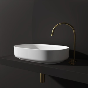 Basin: Oval Slimline Basin - 595mm - B4 Various Colours