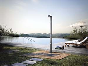 Outdoor Showers: Raglan Stainless Outdoor Shower Column - STA10-2