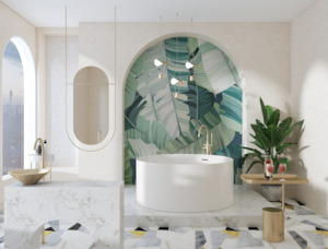 Round Baths 1: Maldives 1400 - Freestanding Round Bath -  1400mm