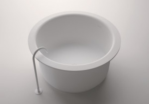 Round Baths 1: Hugi Round Japanese Soak Tub - 1100mm - B108