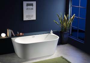 Back To Wall Baths: Miami 1700 - Popular Back-To-Wall Bath -  1700mm