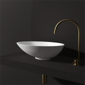 Benchtop Basins: Large Thick Edge Basin - 520mm - CSB13 Various Colours