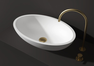 Benchtop Basins: Gigi Benchtop Basin - 605mm - STB26 - Various Colours