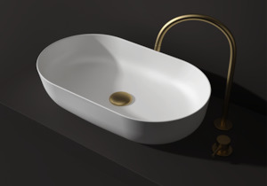 Benchtop Basins: Slimline Justina basin - STB12 T - Various Colours