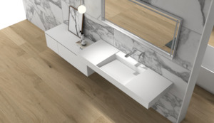 Ramp basin 1800mm wall hung G38683