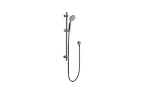 Clearance Sale: Shower Rail - Brushed Gunmetal - CLAS21