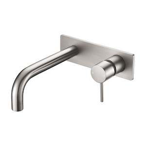 Clearance Sale: Wall Spout & Mixer - Brushed Nickel - CLAS12