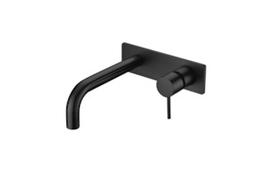 Clearance Sale: Wall Spout & Mixer - Matte Black - CLAS12