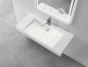 Marble Solid Surface Basins: Marble Ramp Basin  - BUVS1200