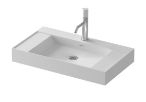 Gia Basins: Gia Solid Surface Benchtop - Matte White - 900mm - G38623