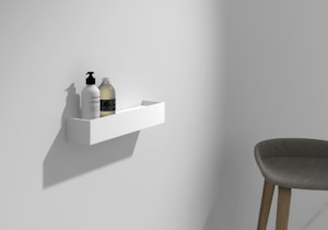 Bathroom Accessories: Bathroom Shelf - Matte White - 500mm - G01169