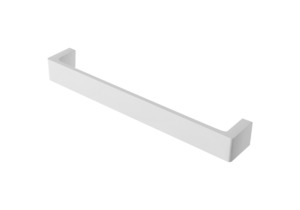 Bathroom Accessories: Towel Rail - Matte White - 450mm - G01170