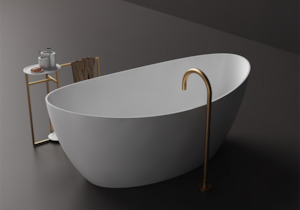 Vivienne Slimline Classic Bath - 1640mm - ST24 1640 T