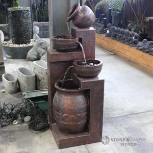 Water Features: Cascading Jug Fountain