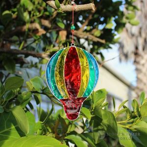 Garden Decor: Air Balloon Suncatcher