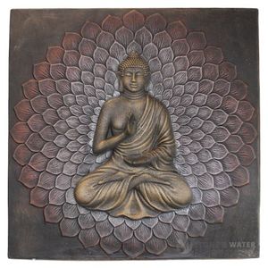 Garden Decor: Buddha Mandala Wall Art