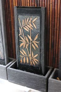 Water Features: Bamboo Detailed Pillar