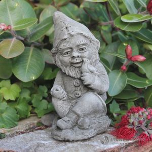 Dragonstone: Midi Gnome with Bird