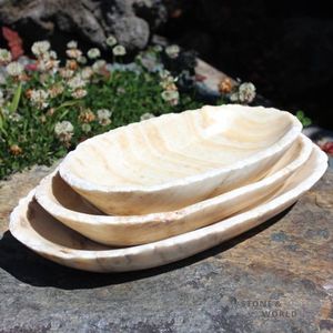 Garden Decor: Onyx Plates (Set of 3)