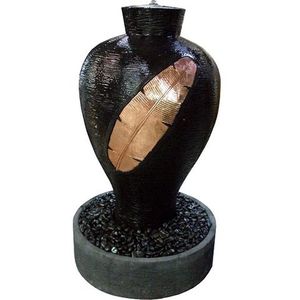 Water Features: Banana Leaf Urn