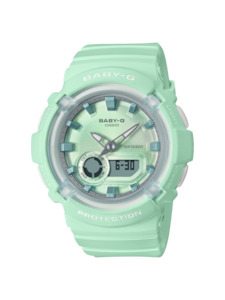 Baby-G | Casio Ladies Coastal Green Analog-Digit - BGA-280-3A