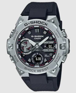 Premium G Shock: G shock Black/Silver G steel Watch - GST-B400-1A