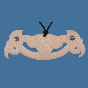 Bone Pekapeka Pendant BP001