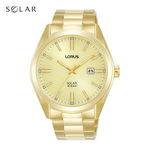 Lorus: Lorus mens Dress Solar Watch RX338AX9