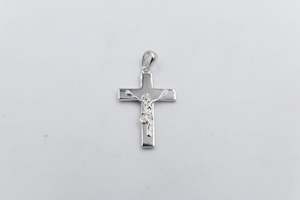 Stg Silver Crucifix 40-10011-000