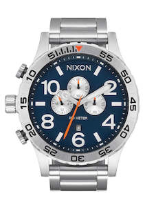 Nixon Steel Midnight Blue Chrono A1389-5210-00