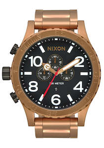 Nixon Watches: Nixon 51-30 Bronze Chrono A1389-5145-00