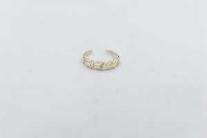 9ct Gold Ladies Gold Toe Ring SYT245