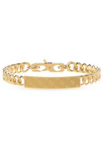 Guess Jewellery: Guess Gold 4G Tags Bracelet - JUMB01362JWYGL