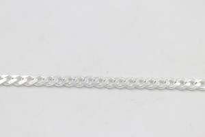 Stg Silver Curb Link Chain  IR9