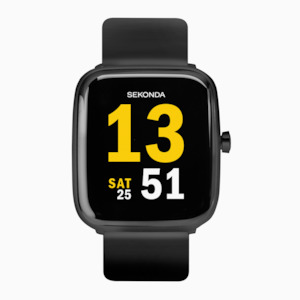 Sekonda Watch: Sekonda Black Smart Motion Watch - SK30009