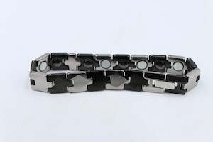 High tech Ceramic Hematite Health Bracelet M04