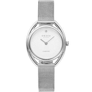 Obaku Denmark: OBAKU-DENMARK JUVEL - Steel V286LXCIMC