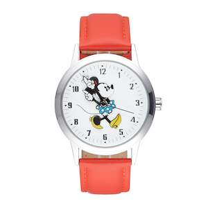 Disney Watches: Disney Bold Minnie Red Strap 35mm Watch – TA75304