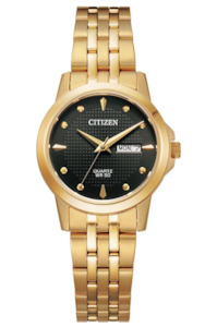 Citizen Watches: Citizen Ladies Gorgeous Gold Quartz Watch - EQ0603-59F