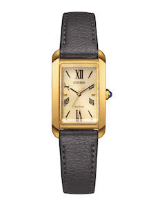 Citizen Watches: Citizen Ladies GP Eco Drive Leather strap EW5622-09P