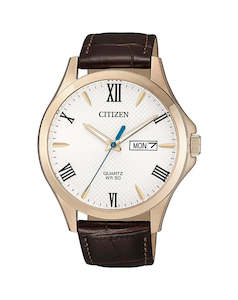Citizen Mens Leather strap Watch - BF2023-01A