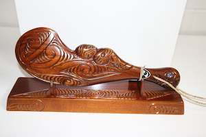 New zealand native wood Wahaika With Base