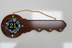 21st Keys: Native Wooden 21st key