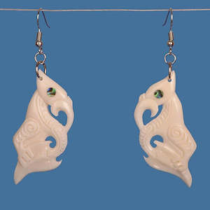 Manaia Bone Earring BE030