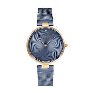 Obaku Denmark: Obaku Ladies Diamant Ocean Watch V256LXVLML