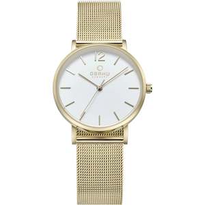Obaku Ladies Mark Lille - Gold V197LXGWMG