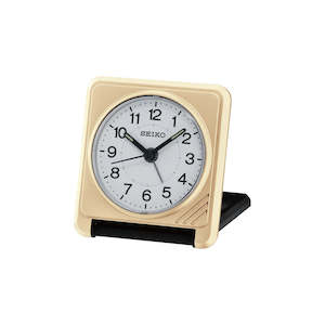 Seiko Gold Bedside Alarm Clock - QHT015-G