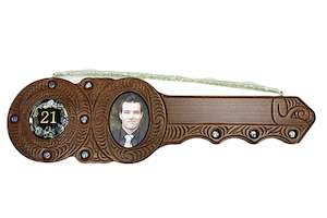 21st Keys: Native Wooden 21st key WM434